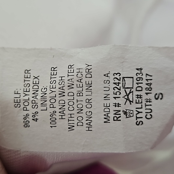 NWT Day & Night Women's White Slip Midi Dress with Rhinestones Straps Size S - Picture 7 of 12